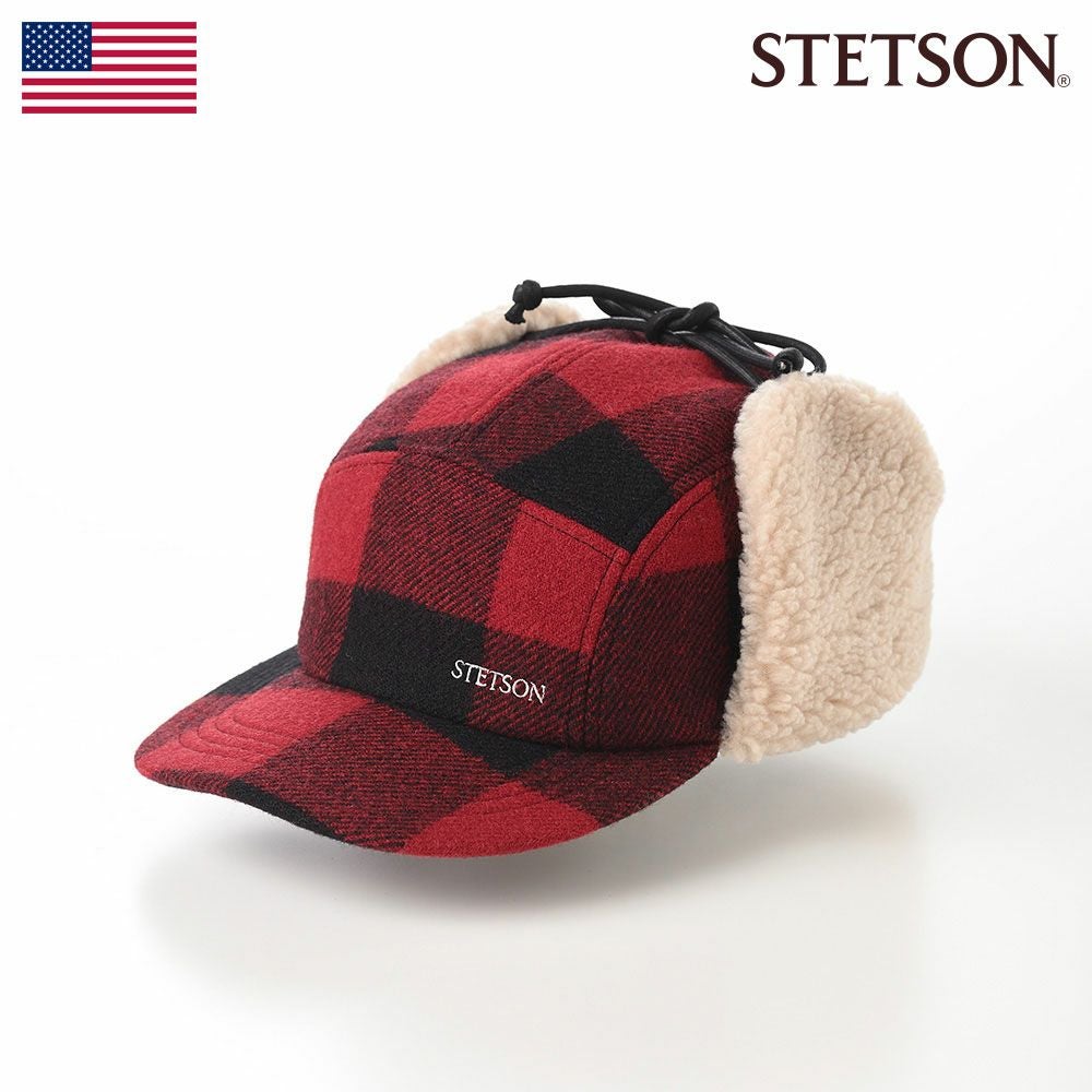 ROBROY TARTAN PILOT CAP（ロブロイ タータン パイロットキャップ） SE749 レッド