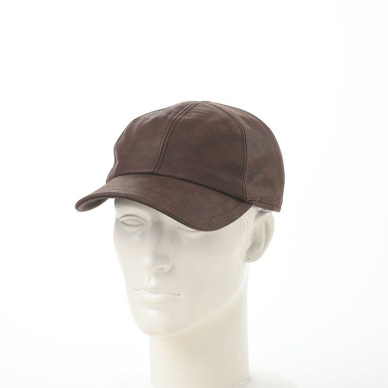 ゴットマンのキャップ Monaco Leather（モナコ レザー） G1645492 ブラウン