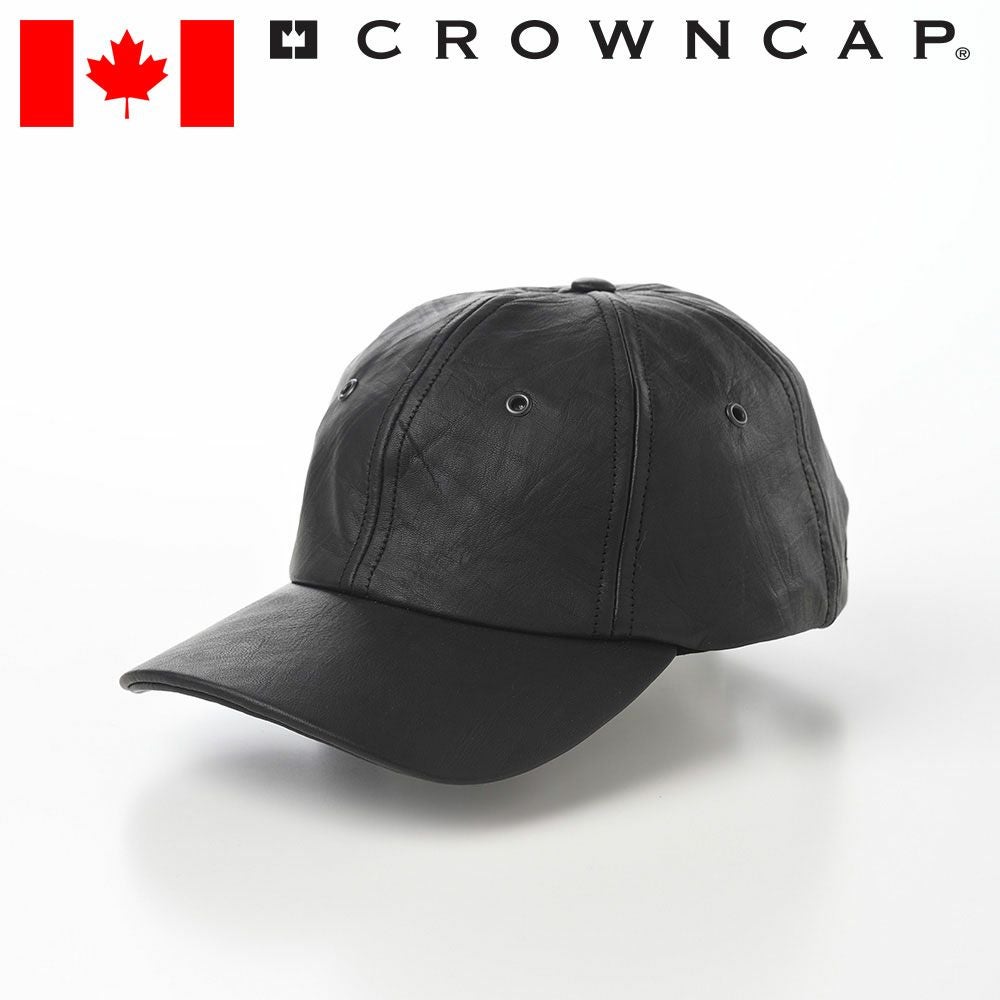 クラウンキャップ キャップ Lambleather Baseball Cap（ラムレザー