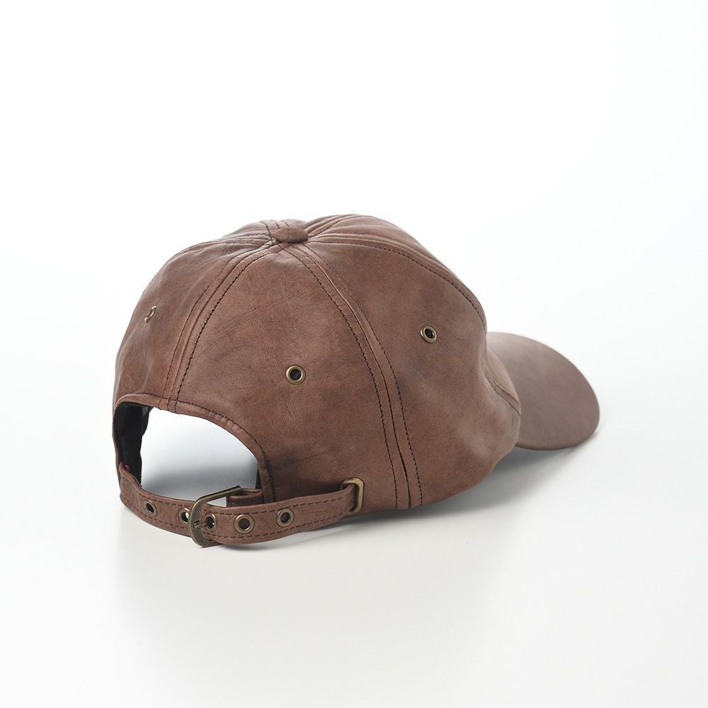 クラウンキャップ キャップ Lambleather Baseball Cap（ラムレザー