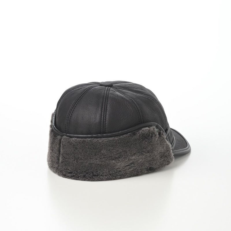 クラウンキャップのイヤーマフキャップ Renfrew（レンフルー） ブラック