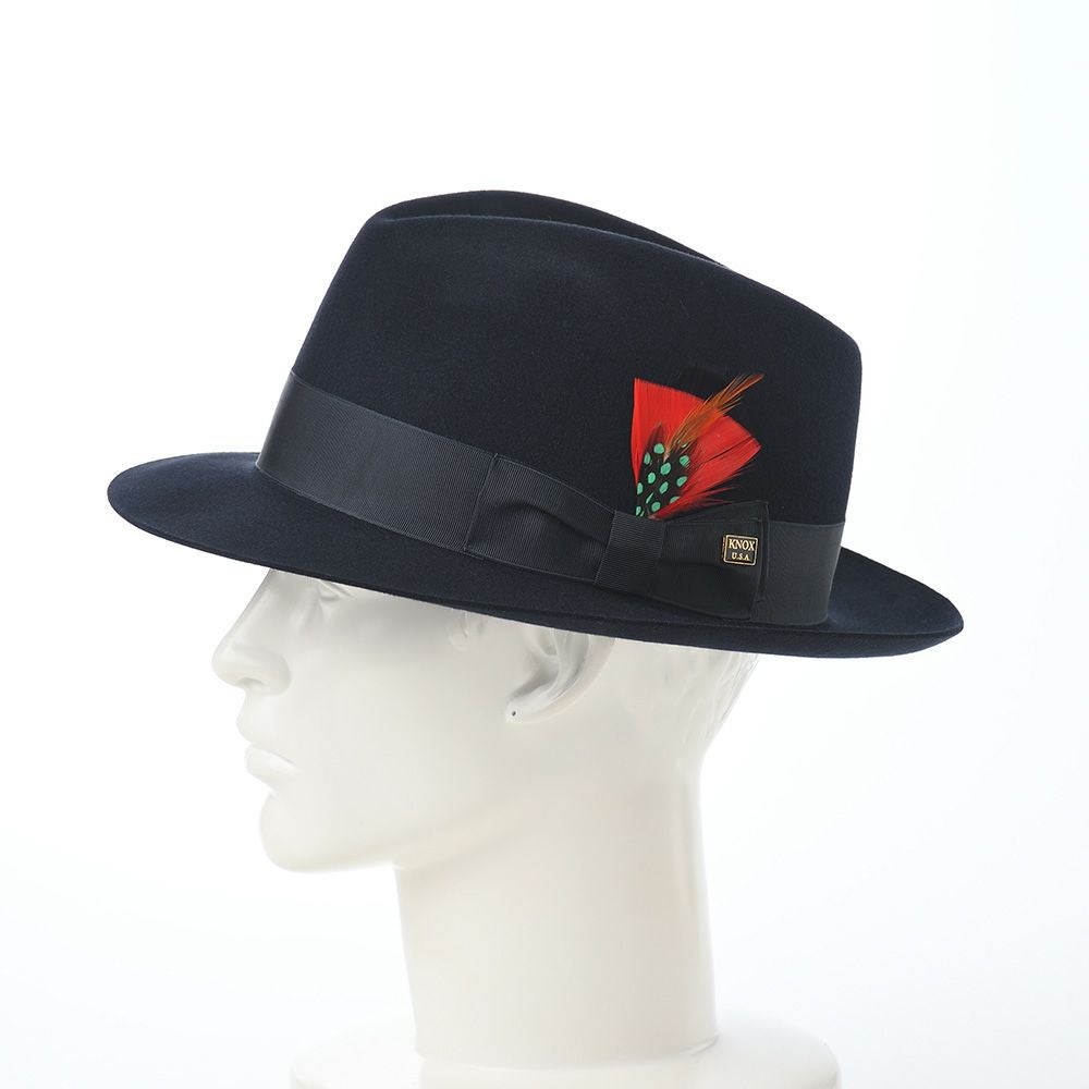 ノックス フェルトハット Rabbit Fur Fedora Hat（ラビットファー