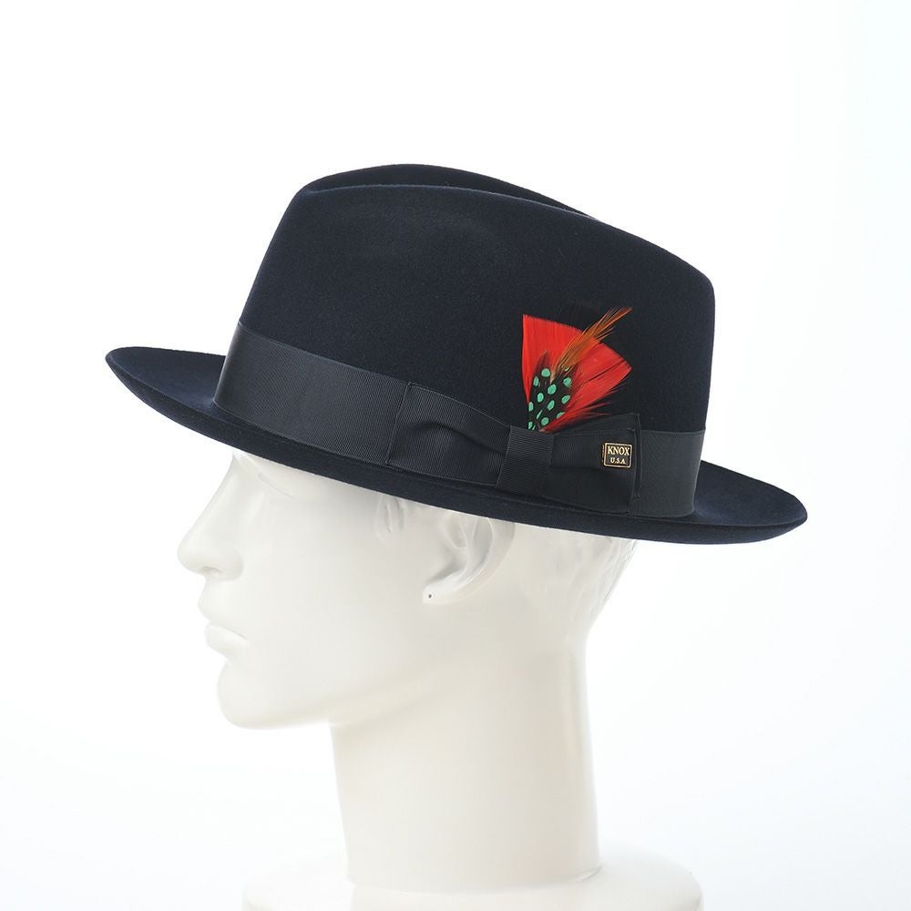 ノックス フェルトハット Rabbit Fur Fedora Hat（ラビットファー
