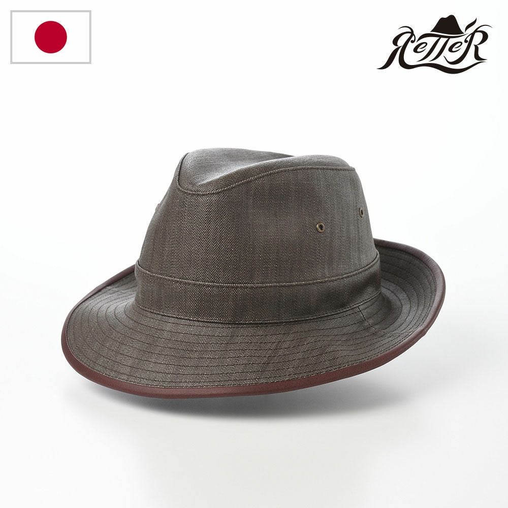 レッター アウトドアハット Oil para adventure（オイル パラ