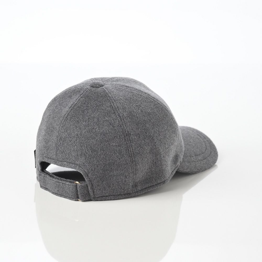 Libeiro グレー ベースボールキャップ　着用1回 ボルサリーノ キャップ Baseball Cap（ベースボール キャップ） B95006
