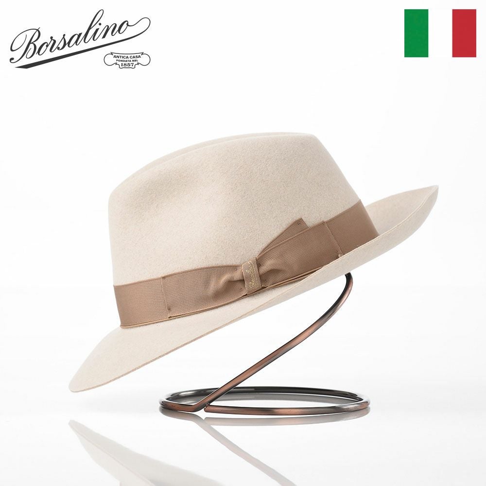 Borsalino（ボルサリーノ）のフェルトハットご紹介（メンズ帽子 2023年