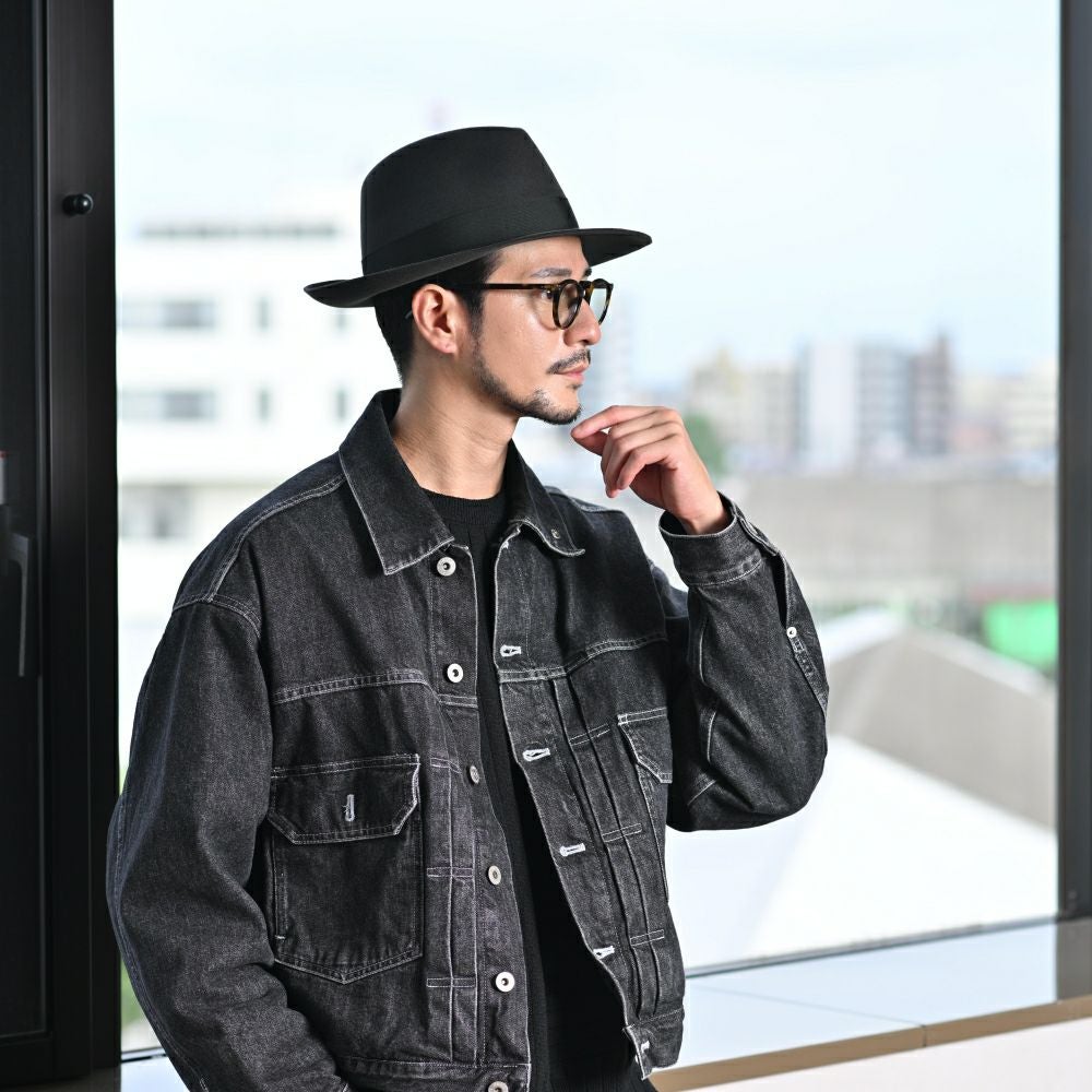 ボルサリーノ フェルトハット Q.S. Anello Rasato（Q.S. アネロ