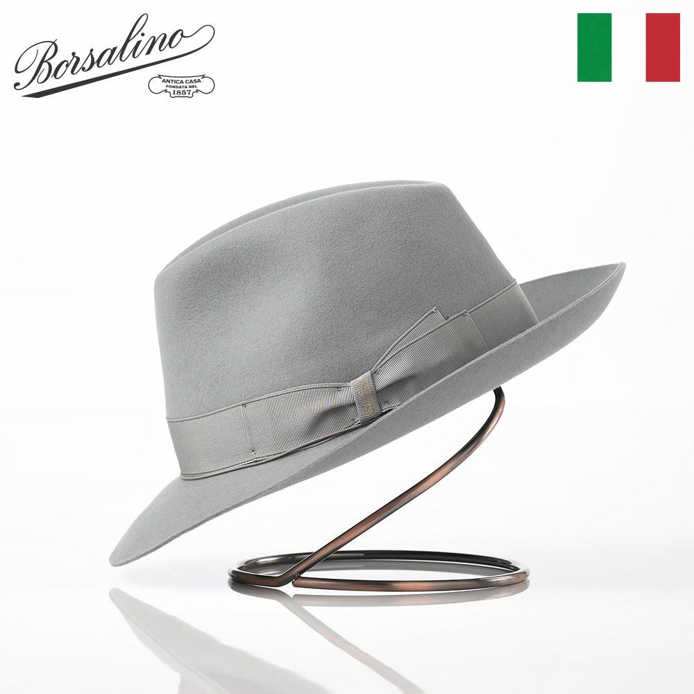 Borsalino（ボルサリーノ）のフェルトハットご紹介（メンズ帽子 2023年