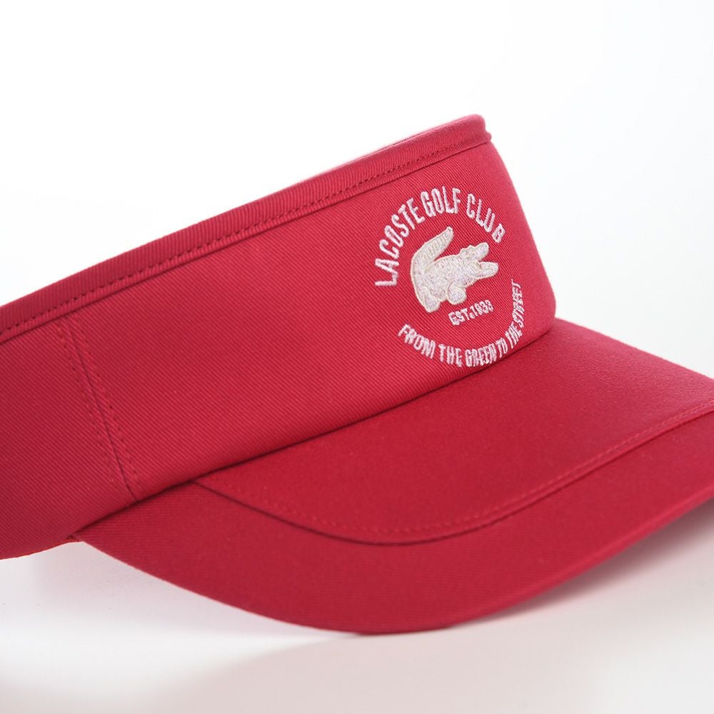 ラコステ サンバイザー LACOSTE GOLF CLUB VISOR（ラコステゴルフ
