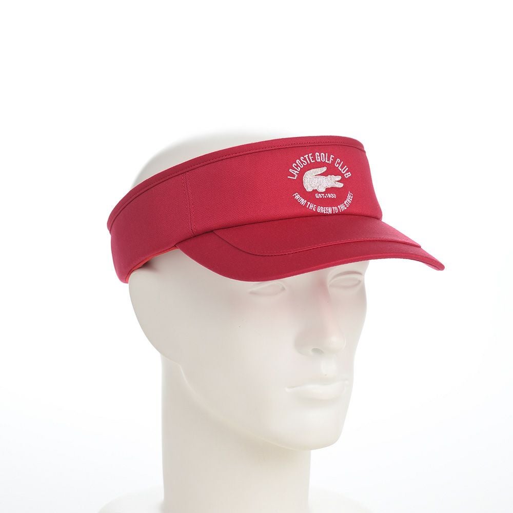 ラコステ サンバイザー LACOSTE GOLF CLUB VISOR（ラコステゴルフ
