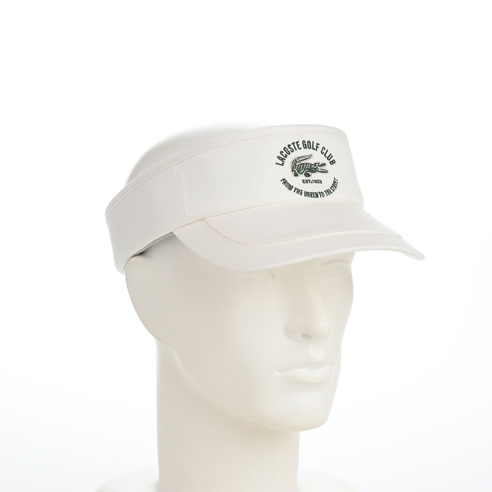 ラコステ サンバイザー LACOSTE GOLF CLUB VISOR（ラコステゴルフ