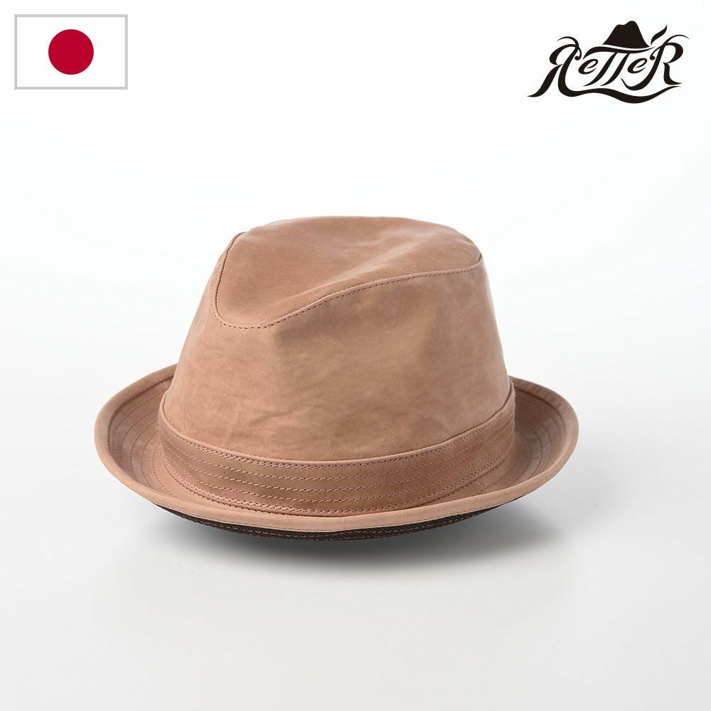 レッター マニッシュハット KALEN（カレン） ブラウン | 帽子通販 時谷