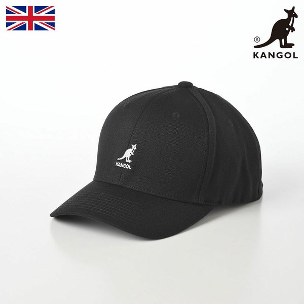 WOOL FLEXFIT BASEBALL（ウール フレックスフィット ベースボール） ブラック