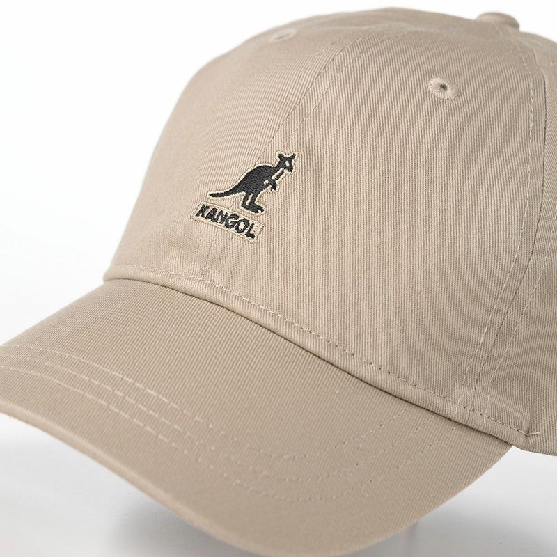 カンゴールのキャップ SMU COTTON TWILL BASEBALL（コットン ツイル ベースボール） ベージュ