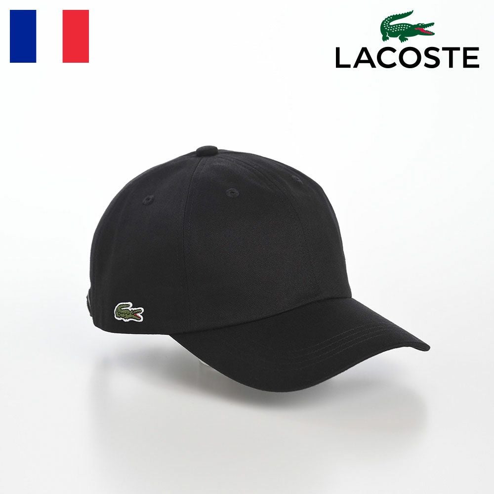 ラコステ キャップ INITIAL APPLIQUE CAP（イニシャルアップリケ