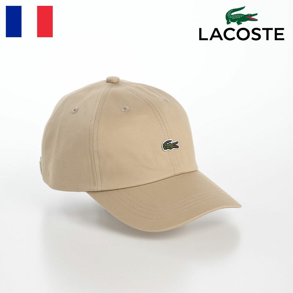 ラコステ キャップ BASIC COTTON CAP（ベーシックコットンキャップ