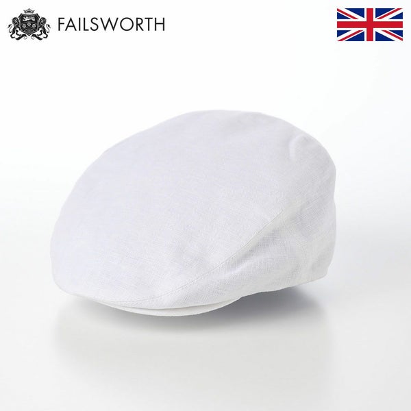 Irish Linen Cap（アイリッシュ リネン キャップ） ホワイト