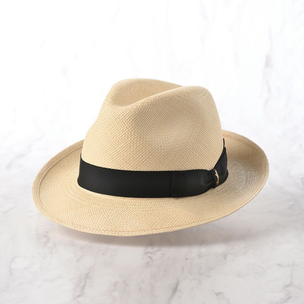 アウトレット品　Borsalino　パナマハット　ナチュラル　キートQUITO 送料無料 Borsalino ボルサリーノ QUITO キート ナチュラル