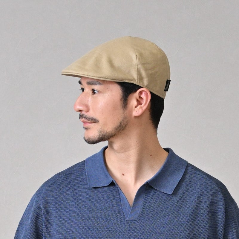 ボルサリーノのハンチング Hunting Parigi Linen（ハンチング パリギ リネン） B12182 ベージュ