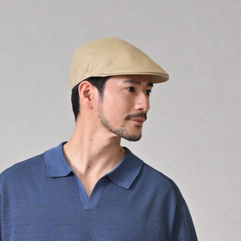 ボルサリーノのハンチング Hunting Parigi Linen（ハンチング パリギ リネン） B12182 ベージュ