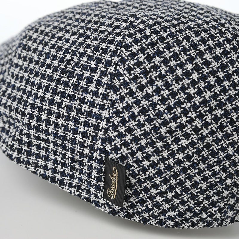ボルサリーノのハンチング Hunting Parigi Houndstooth（ハンチング パリギ ハウンドトゥース） B12182 ネイビー