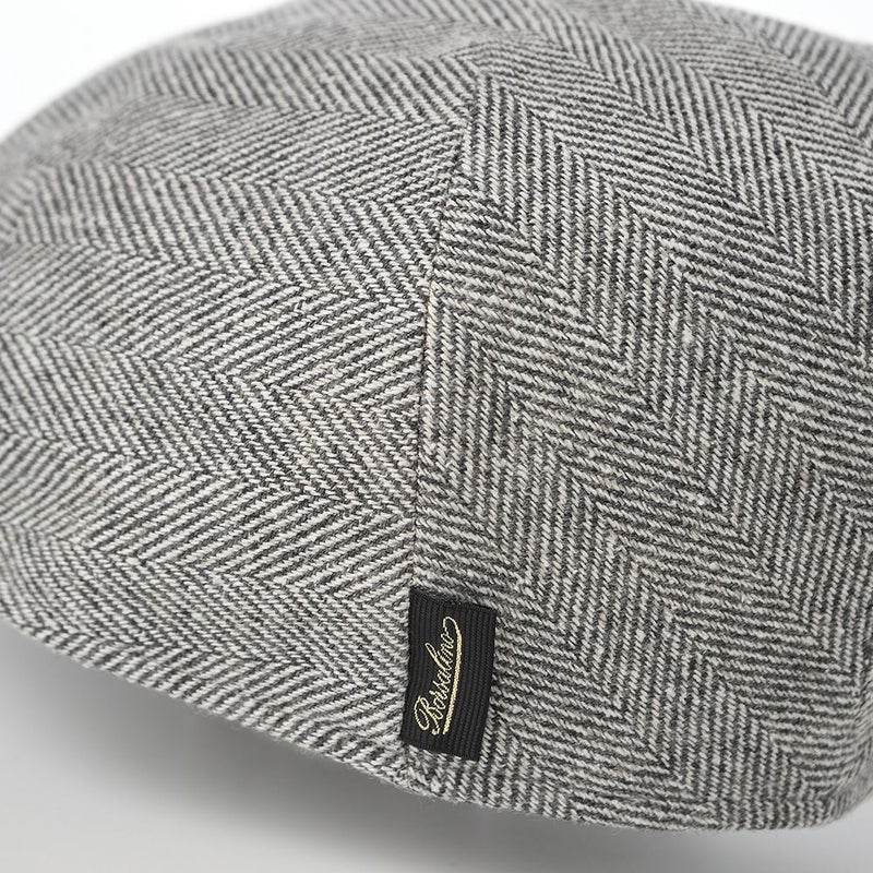 ボルサリーノのハンチング Hunting Parigi Herringbone（ハンチング パリギ ヘリンボーン） B12182 グレー