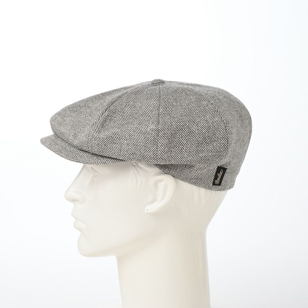 HERMES へリーンボーン グレー ハンチング ボルサリーノ キャスケット Hunting Ubaldo Herringbone（ハンチング