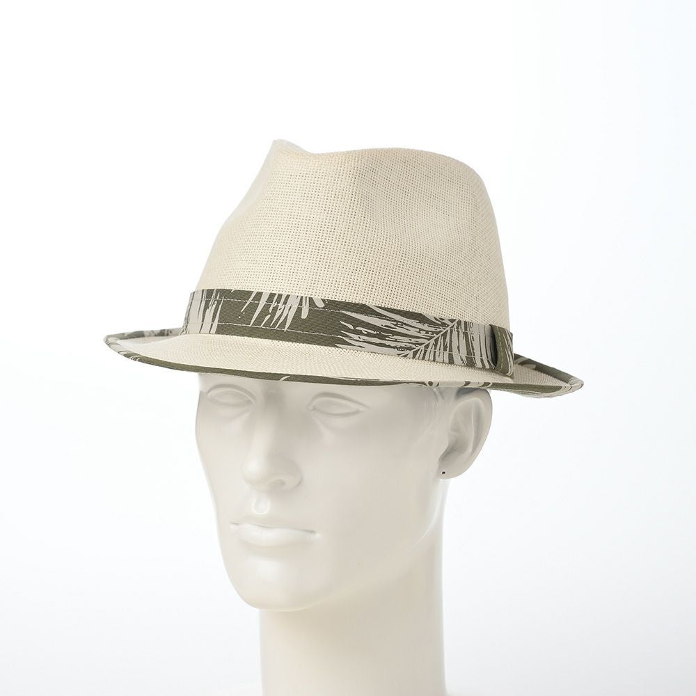 フェイルスワース ストローハット Malibu Trilby（マリブ トリルビー