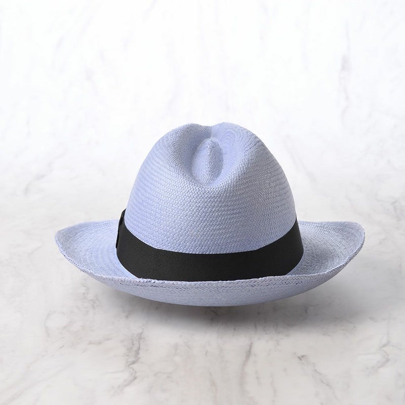 エロイ ベルナールのパナマハット PALETA NEU（パレッタ ノイ） スカイブルー