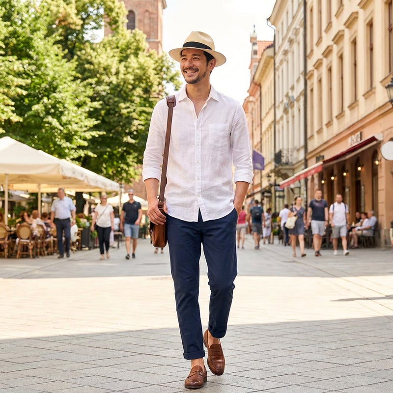 エロイ ベルナールのパナマハット Standard Panama Hat（スタンダード パナマハット） ナチュラル