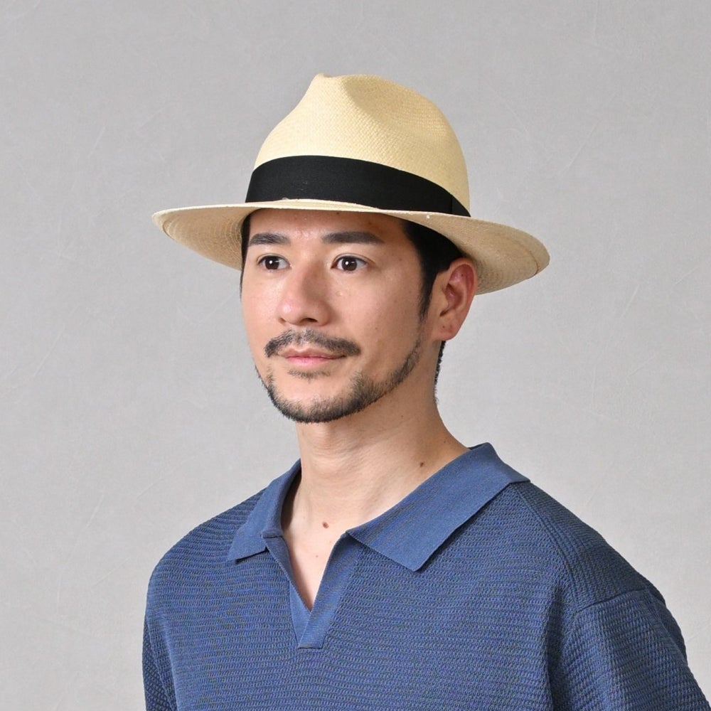 【美品】PABLO VINCI Panama hat パナマハット M/L SKILLED WORKERS (スキルドワーカーズ) 天然草 パナマ オープン