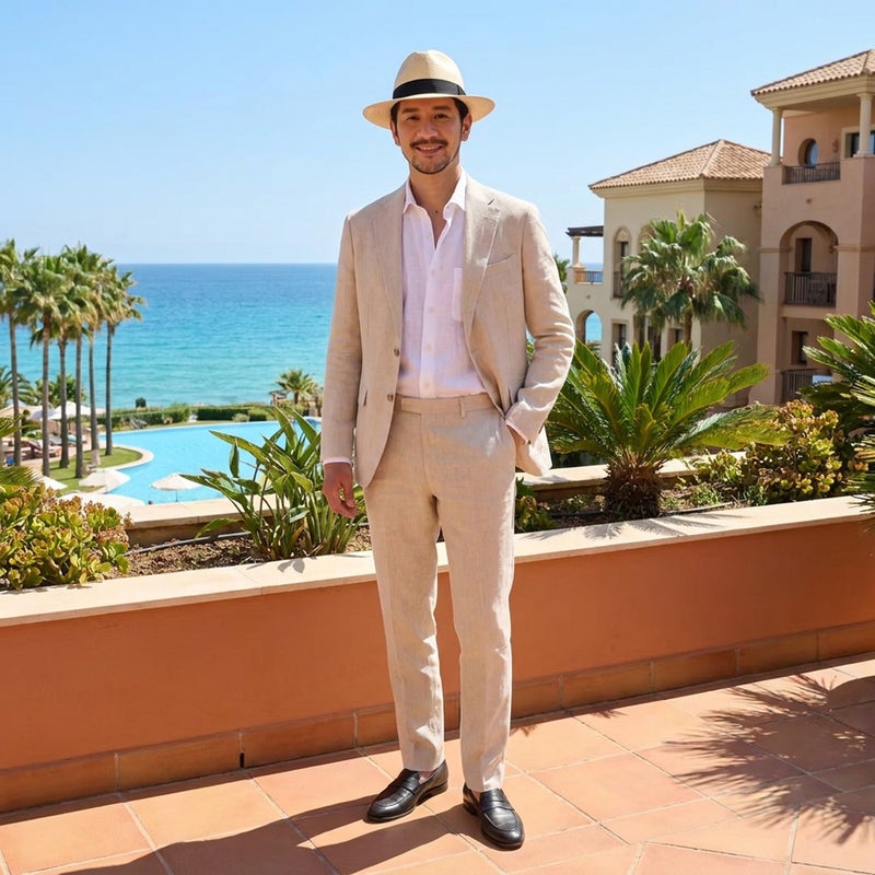 エロイ ベルナールのパナマハット Standard Panama Hat（スタンダード パナマハット） ナチュラル
