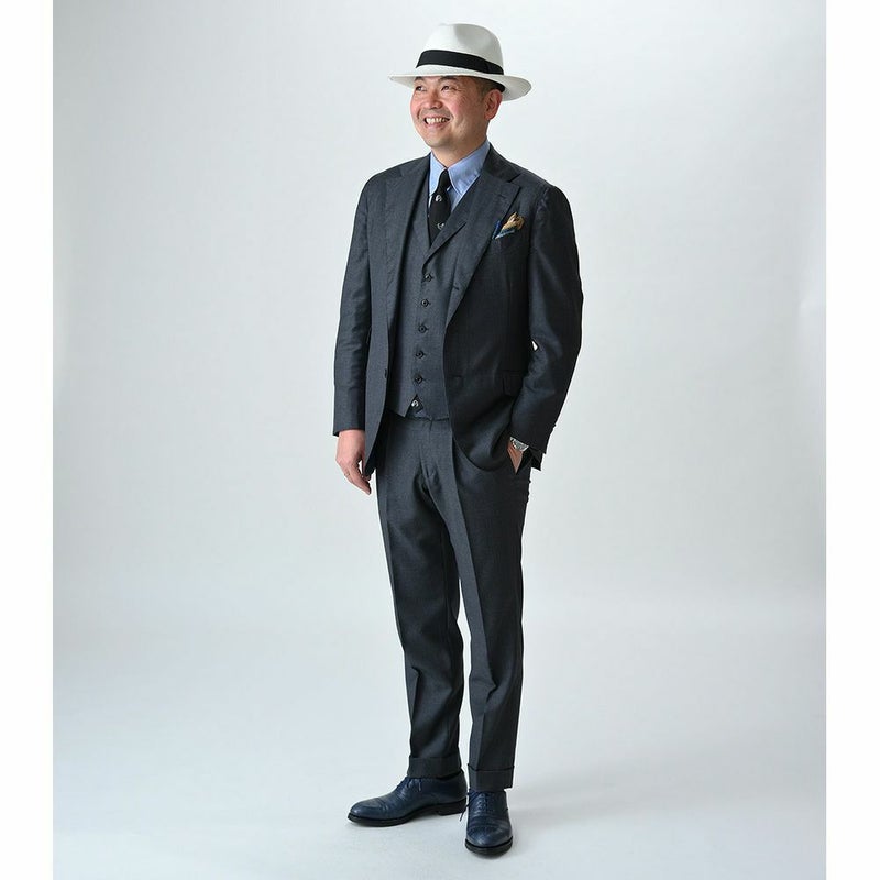 エロイ ベルナールのパナマハット Standard Panama Hat（スタンダード パナマハット） ホワイト