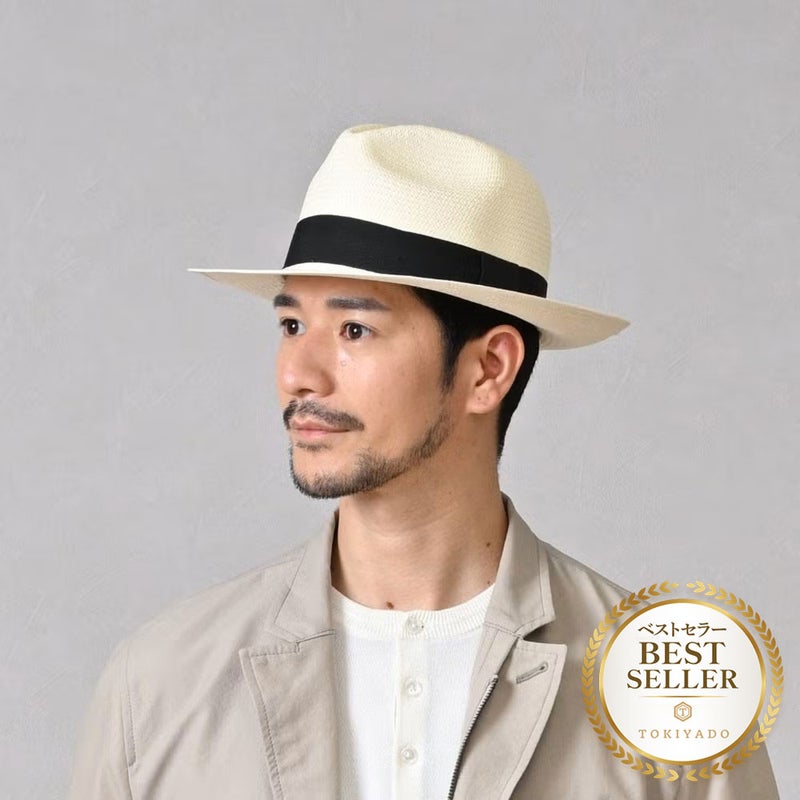 エロイ ベルナールのパナマハット Standard Panama Hat（スタンダード パナマハット） ホワイト