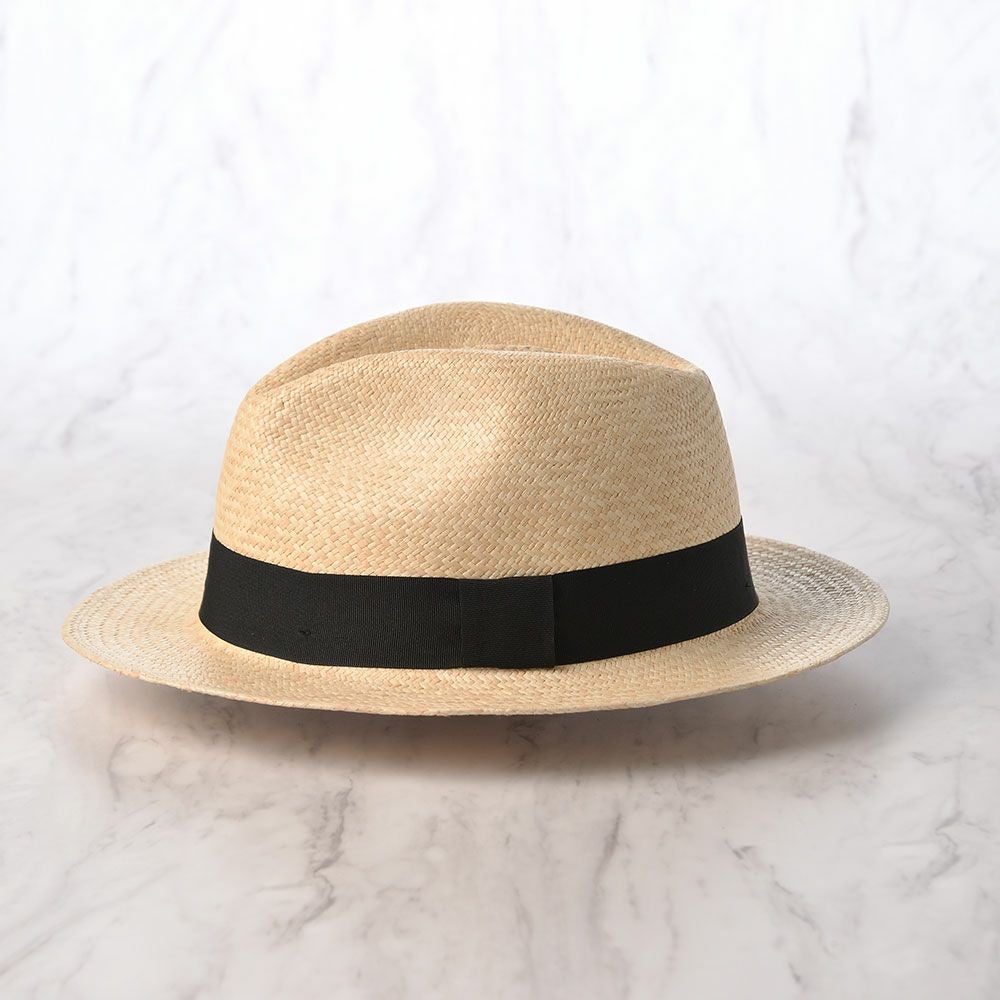 エロイベルナール パナマハット Flat Panama Hat（フラット パナマ