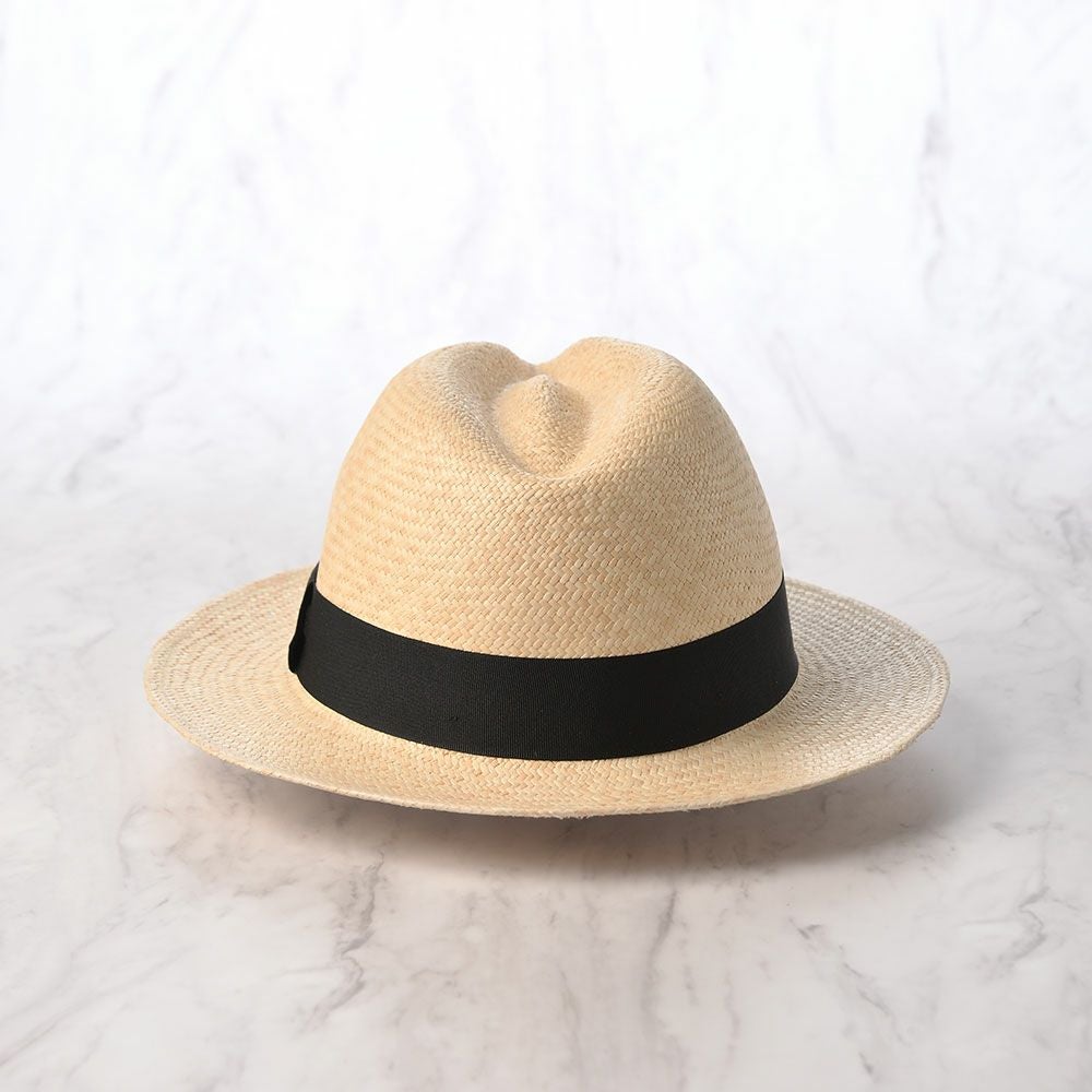 エロイベルナール パナマハット Flat Panama Hat（フラット パナマ