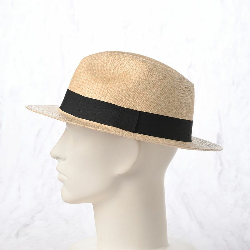 エロイ ベルナールのパナマハット Flat Panama Hat（フラット パナマハット） ナチュラル