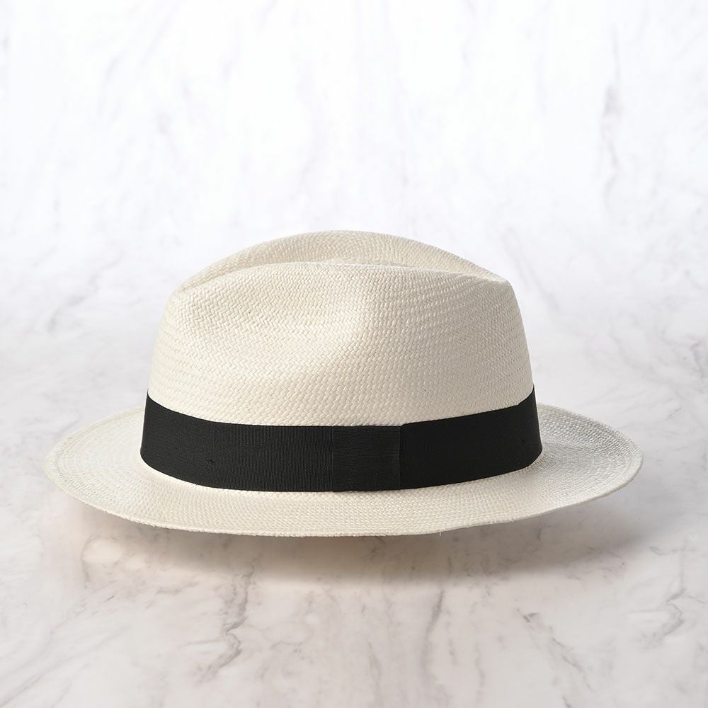 エロイベルナール パナマハット Flat Panama Hat（フラット パナマ