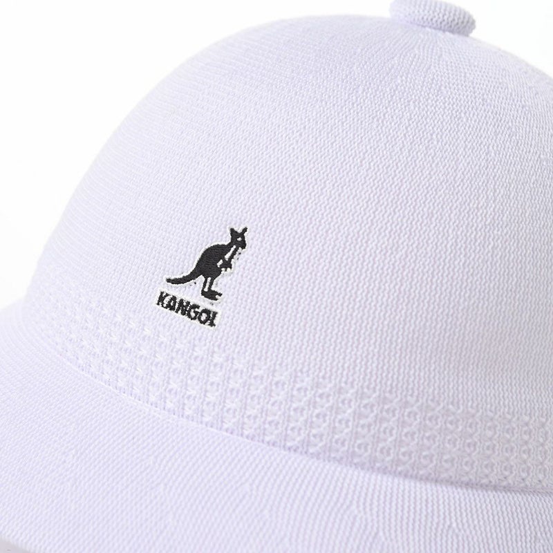 カンゴールのバケットハット TROPIC VENTAIR SNIPE（トロピック ベントエアー スナイプ） ホワイト