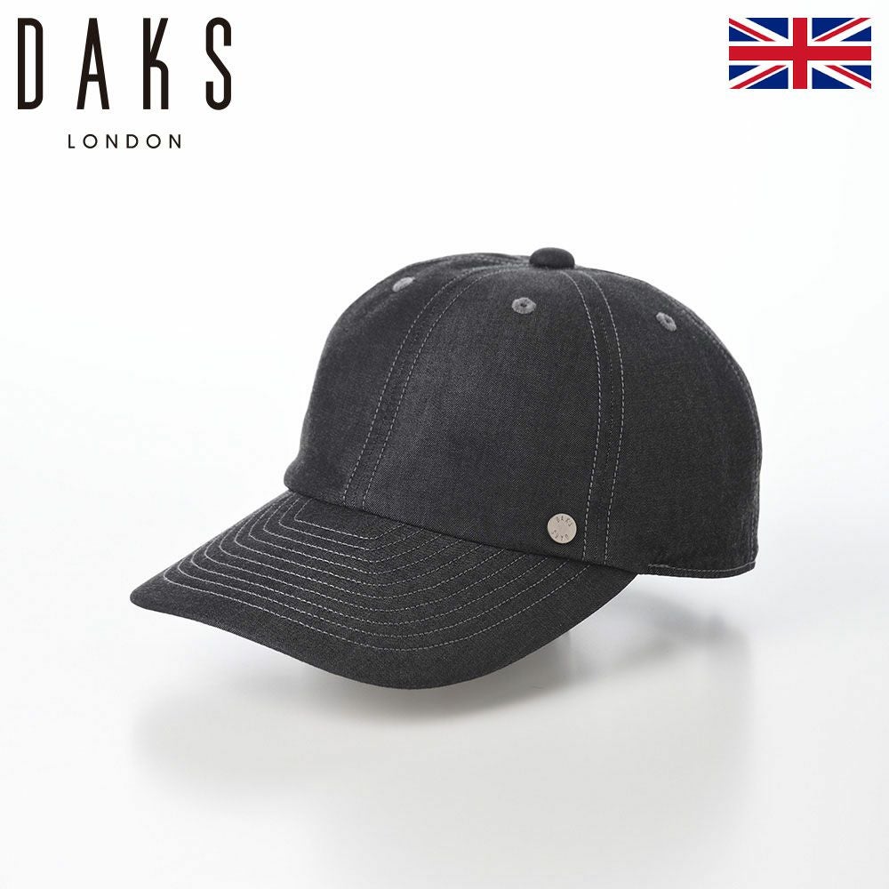 ダークデニム Fロゴキャップ ダックス キャップ Cap Denim（キャップ デニム） D1805 インディゴ