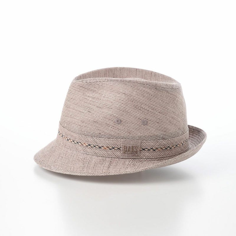 ダックスのソフトハット New Lescaut Omi Linen（ニューレスコー 近江リネン） D1828 サンドベージュ