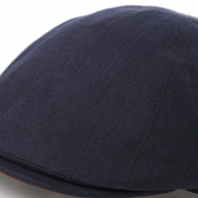 ステットソンのハンチング WASHER LINEN HUNTING（ワッシャーリネン ハンチング） SE763 ネイビー