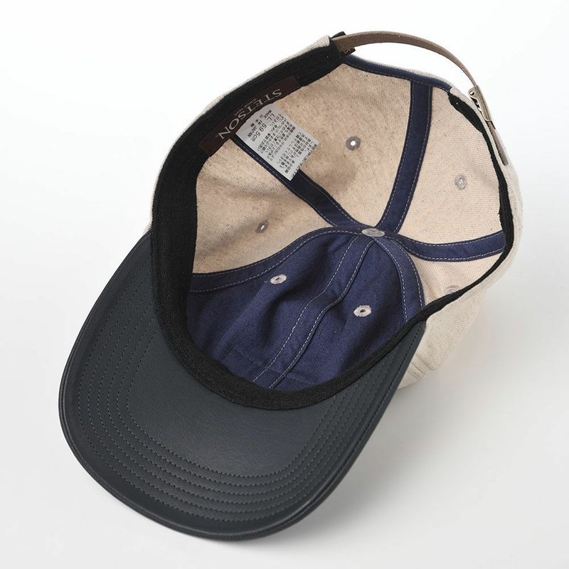 ステットソンのキャップ COMBINATION CAP（コンビネーション キャップ） SE765 ベージュ
