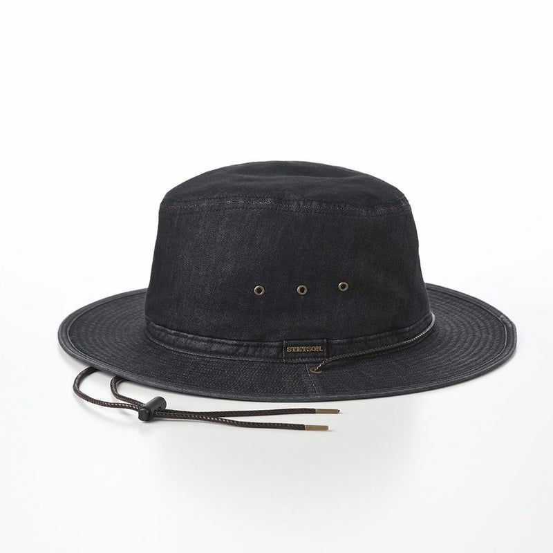 ステットソンのアウトドアハット COOL MAX DENIM HAT（クールマックス デニムハット） SE768 ブラック