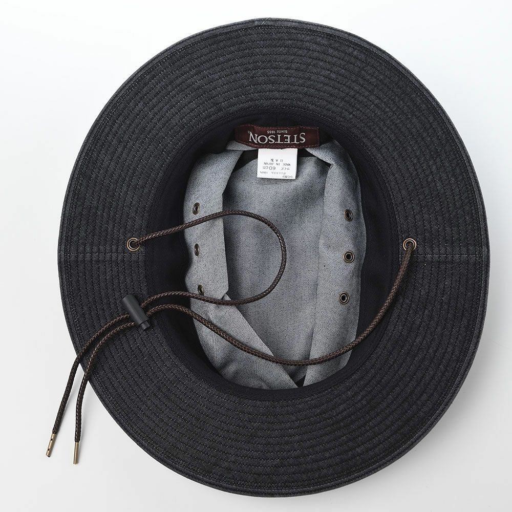 ステットソン アウトドアハット COOL MAX DENIM HAT（クールマックス