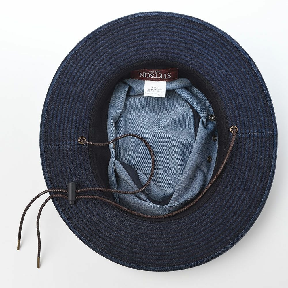 ステットソン アウトドアハット COOL MAX DENIM HAT（クールマックス