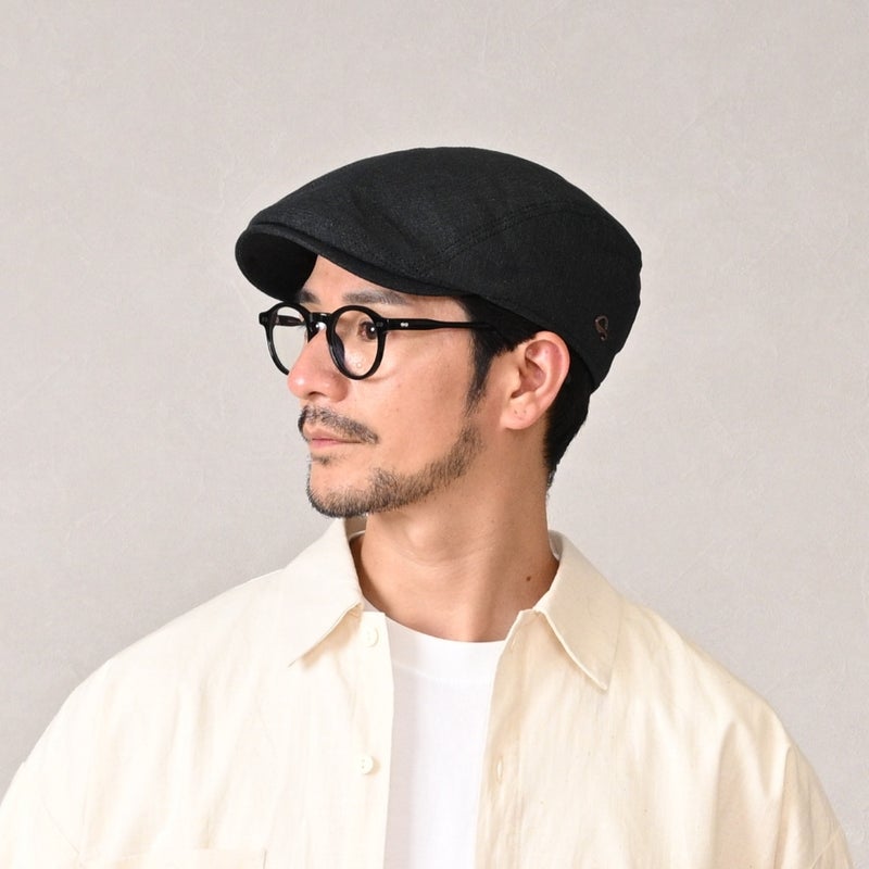 ゴットマンのハンチング Jackson Linen（ジャクソン リネン） G2638100 ブラック