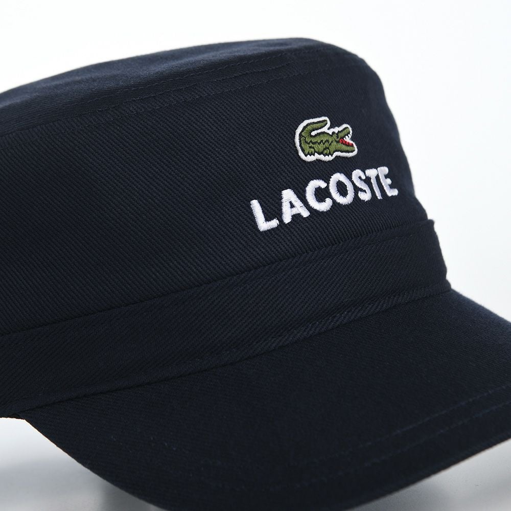 ラコステ ワークキャップ LOGO DE GAULLE CAP（ロゴ ドゴールキャップ