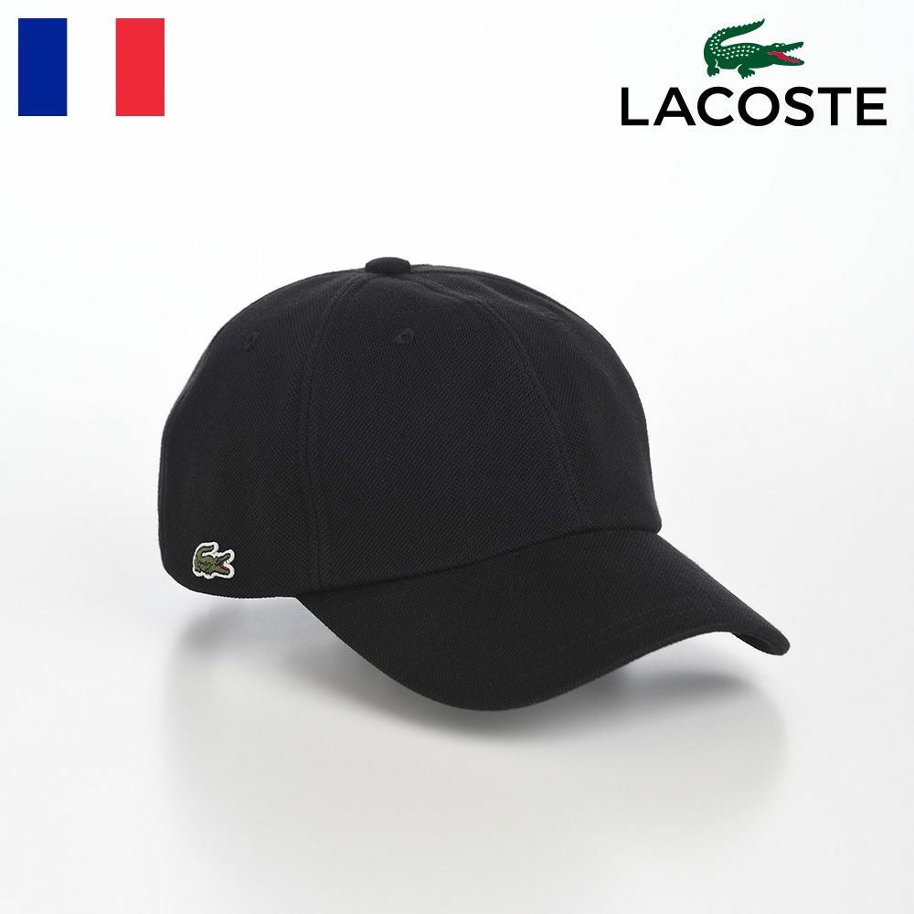 ラコステ キャップ KANOKO CAP（カノコ キャップ） L1310 ブラック