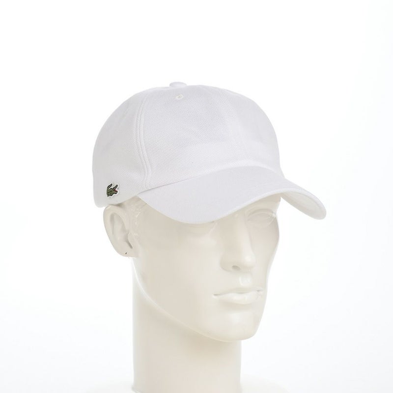 ラコステのキャップ KANOKO CAP（カノコ キャップ） L1310 ホワイト